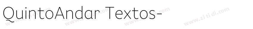 QuintoAndar Textos字体转换
